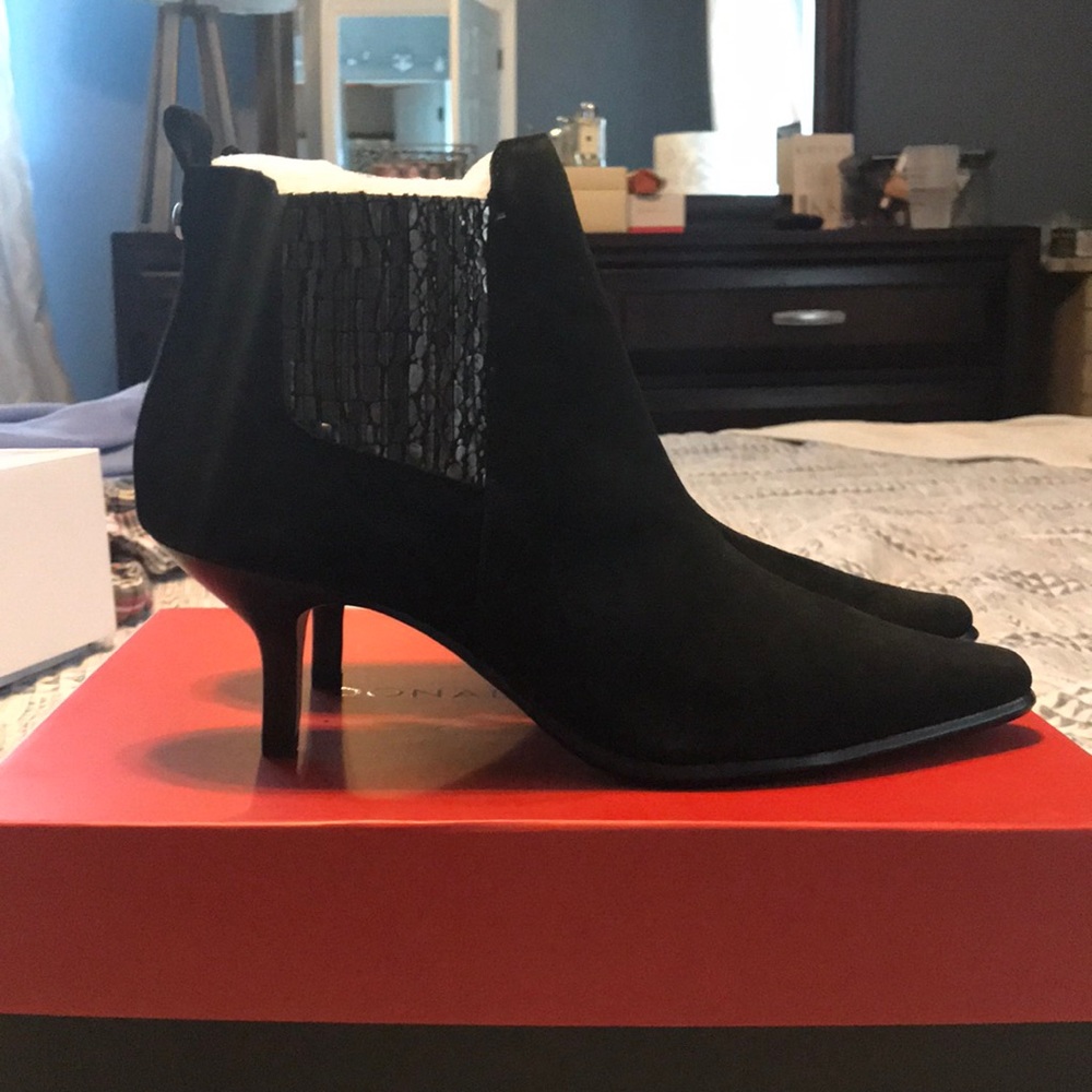 Donald J. Pliner Latour Suede Booties